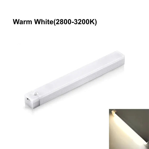 LED Bar Lights Type C Rechargeable Motion Sensor Dimmable Detector