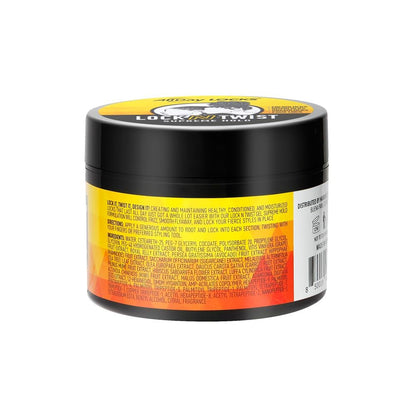 Lock N Twist | Locking Gel, Re-Twist Locks, Supreme Hold | Smooths & Tames Frizz, Flake Free, Soft Finish | 5 Oz