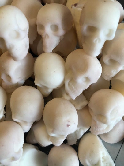 Palo Santo mini skull wax melts witch pagan wicca tart